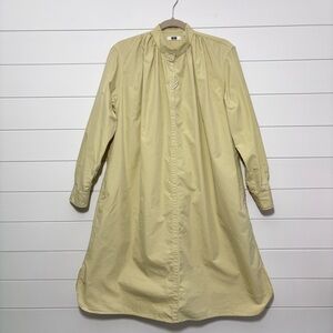 UNIQLO U GATHERED LONG SLEEVE DRESS XS